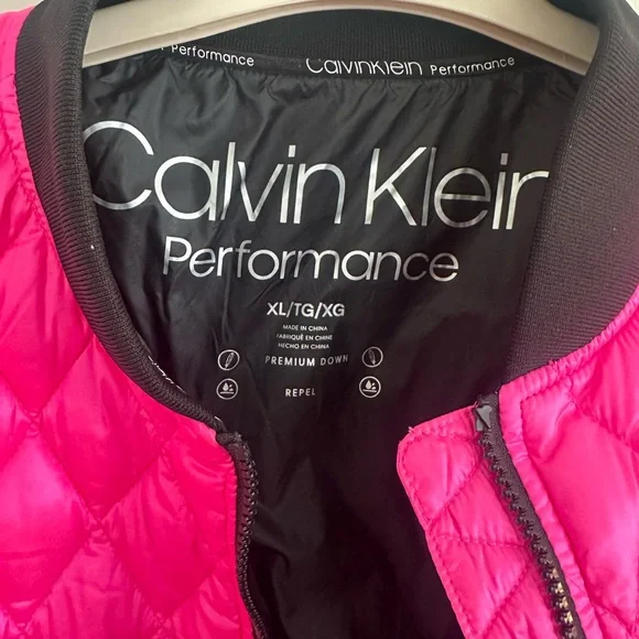 Calvin Klein Pink Quilted Jacket - Picture 4 of 4